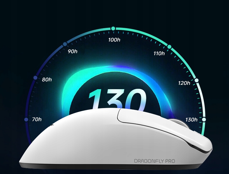 Długotrwała bateria – aż 200 godzin pracy