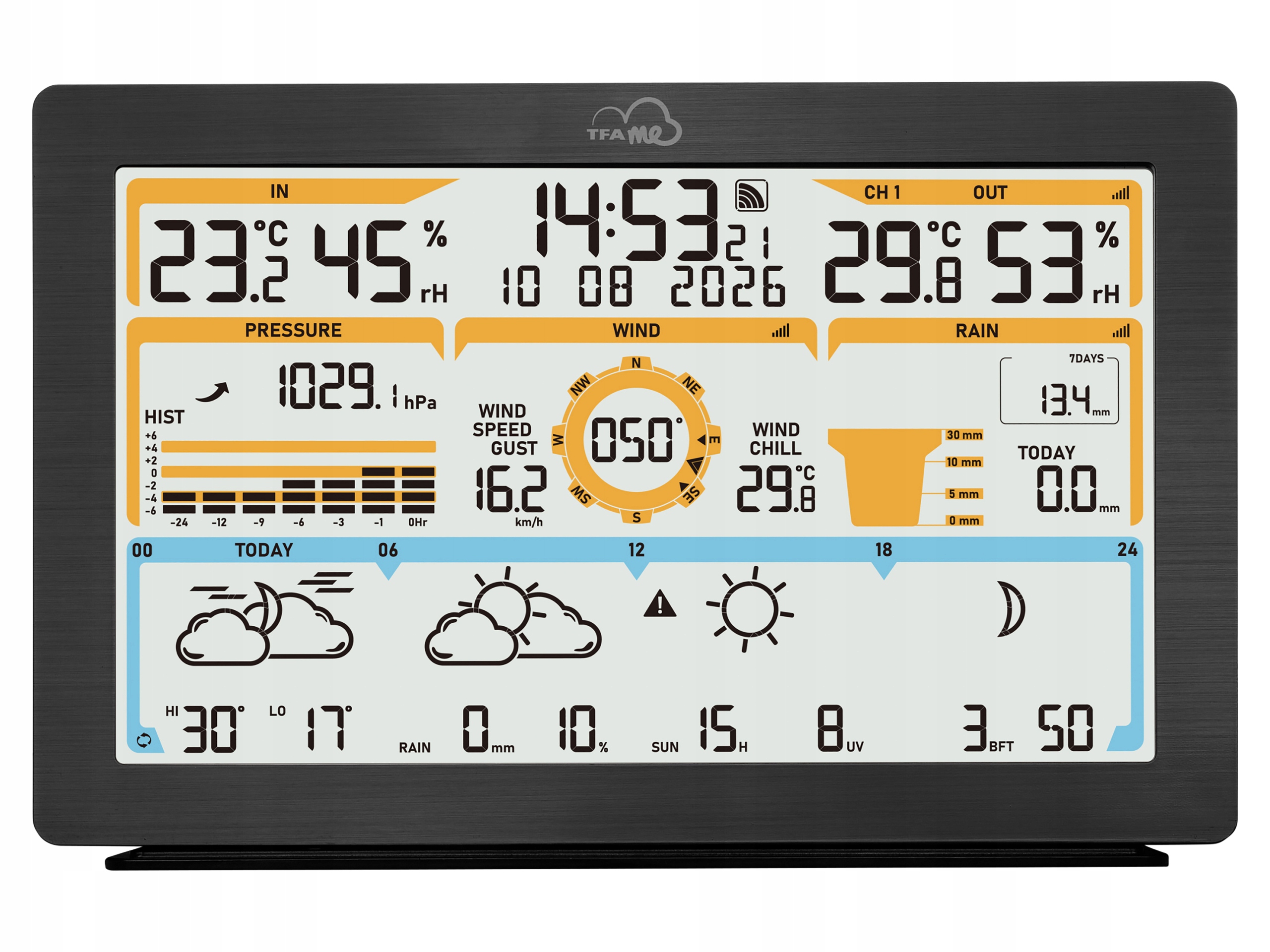 Funkcje ostrzegania o ekstremalnych warunkach pogodowych