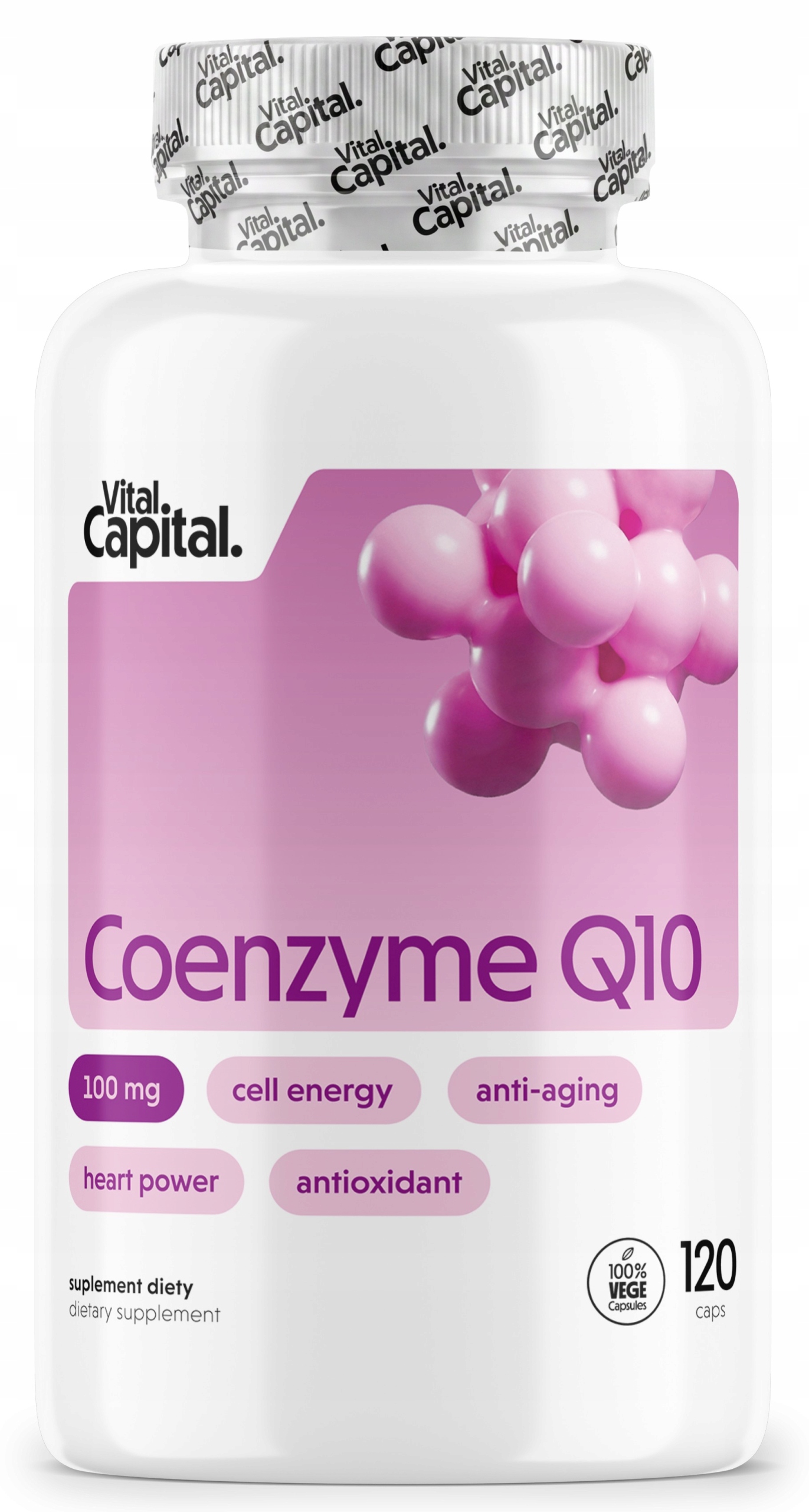 VITALCAPITAL Koenzym Q10 – Twoje codzienne wsparcie energii i witalności