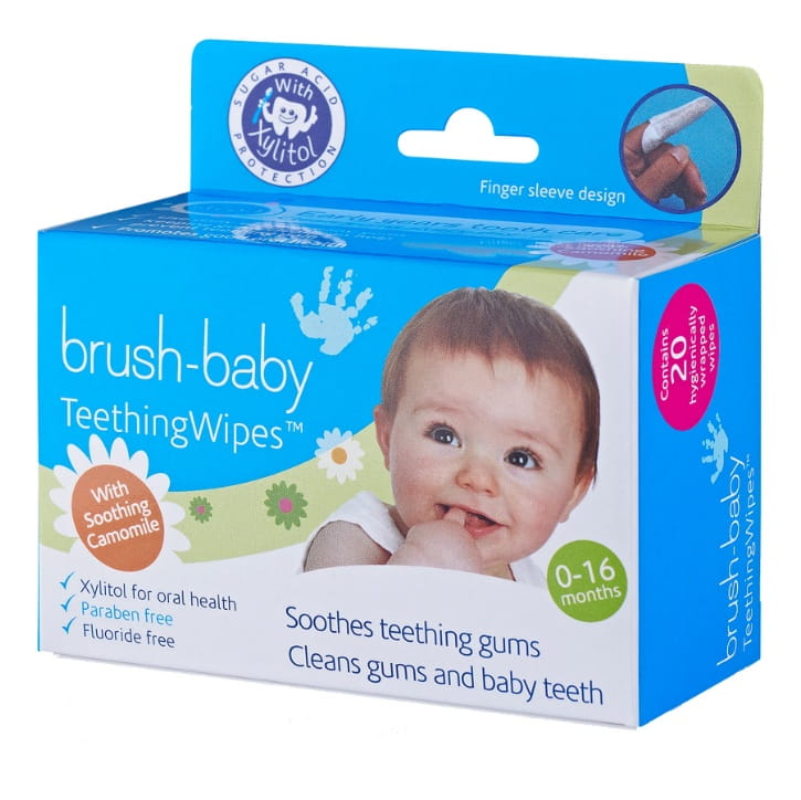 Brushbaby BRUSHBABY CHUST. Z XYLITOLEM – Delikatna higiena dla najmłodszych