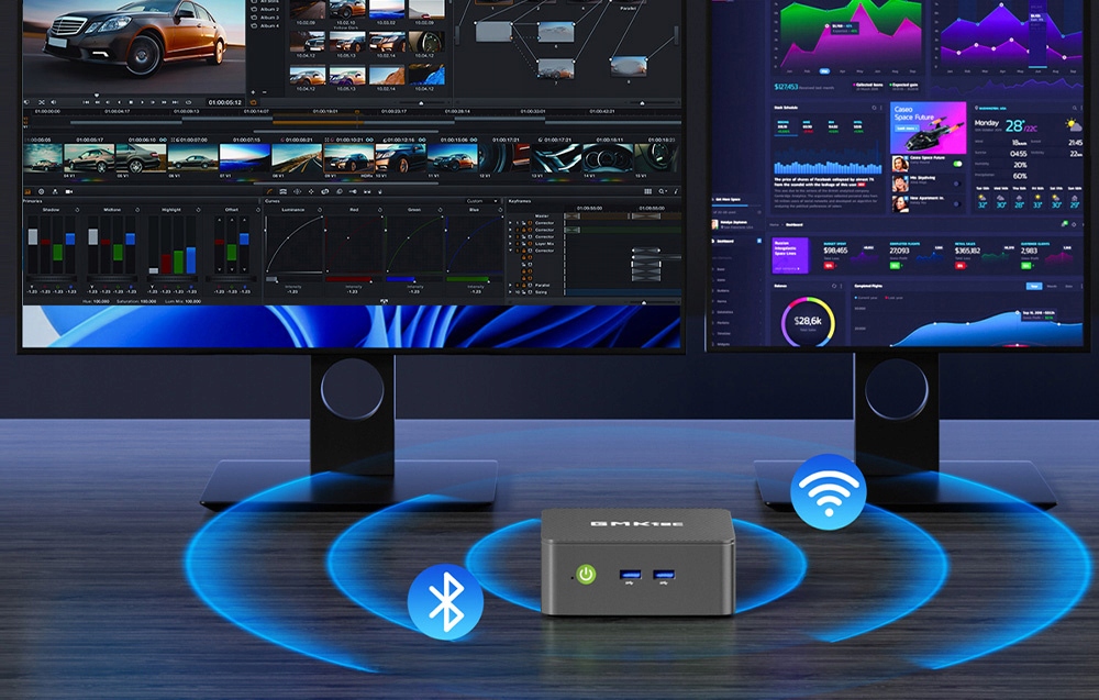 Szybka i stabilna łączność – Wi-Fi 5 i Bluetooth 5.0