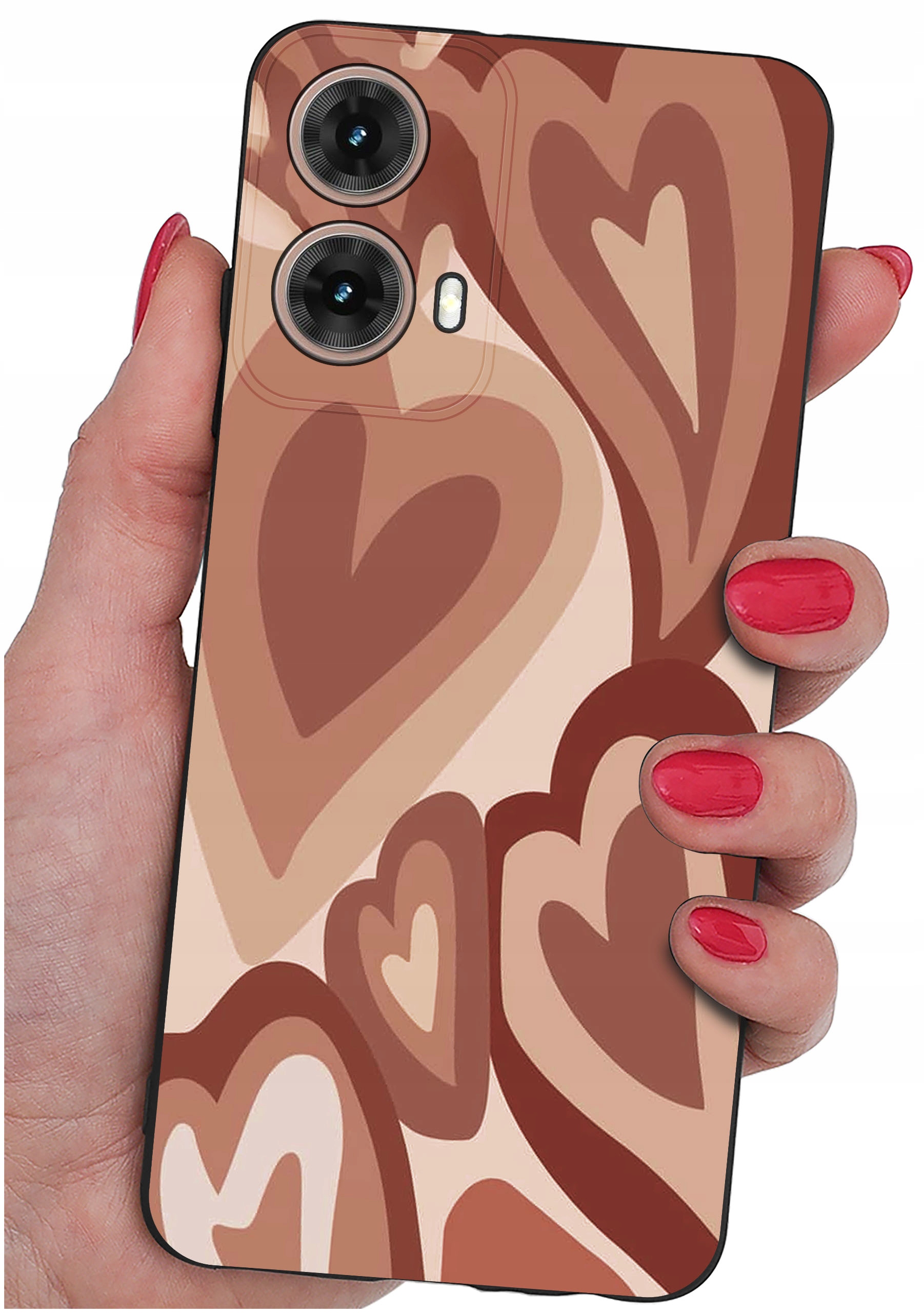 Etui do Motorola Moto G85 5G WZORY | SILIKONOWE MATT CASE – Ochrona i styl w jednym