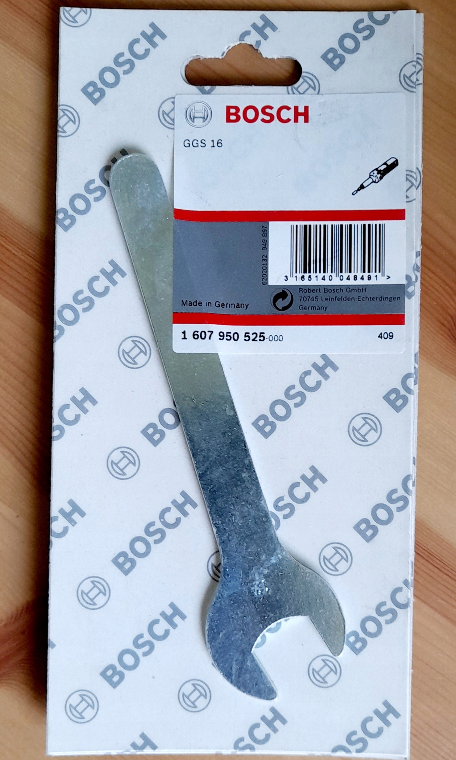 Bosch GAFFELNØGLE 17MM TIL GGS 16 – Niezawodne narzędzie do Twojego warsztatu