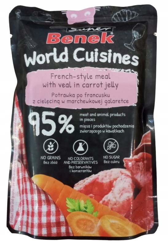 Skład SUPER BENEK World Cuisines – co zawiera karma?