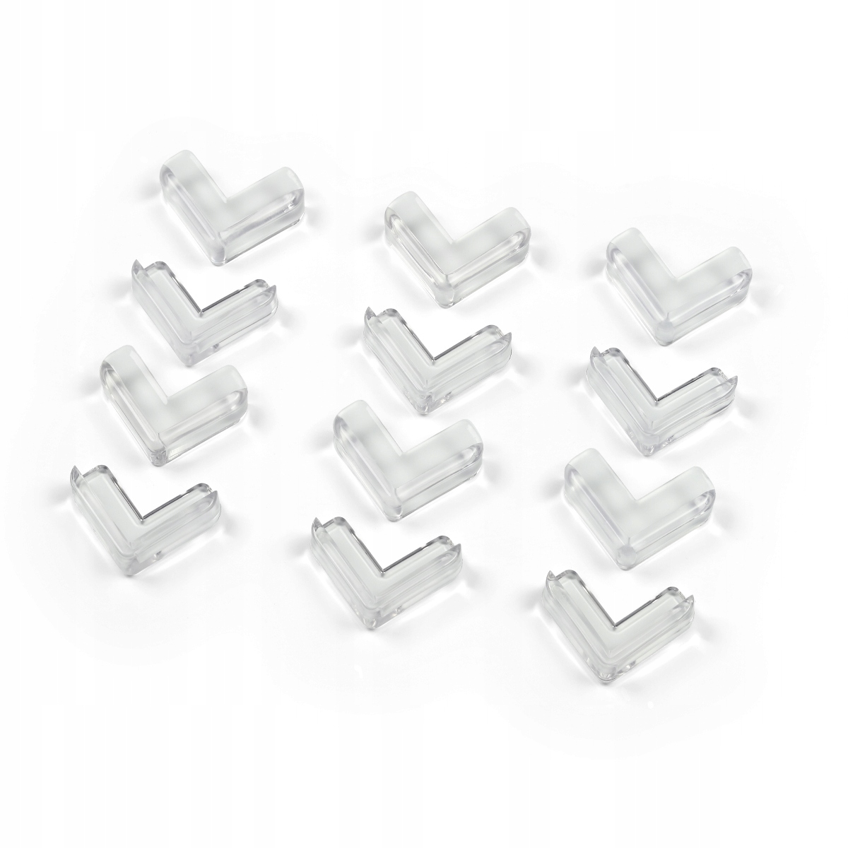 Zabezpieczenia do mebli. Narożniki 12 szt. Babyono 1651 – Bezpieczne dla Twojego dziecka