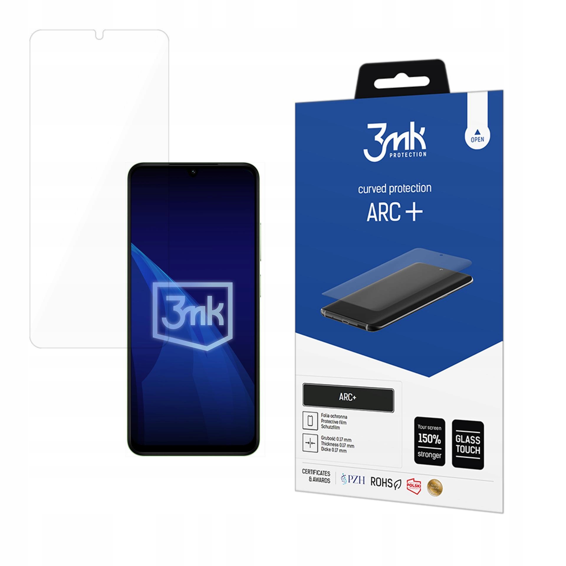 Redmi A5 4G - Folia ochronna 3mk ARC+ dla zaokrąglonego ekranu