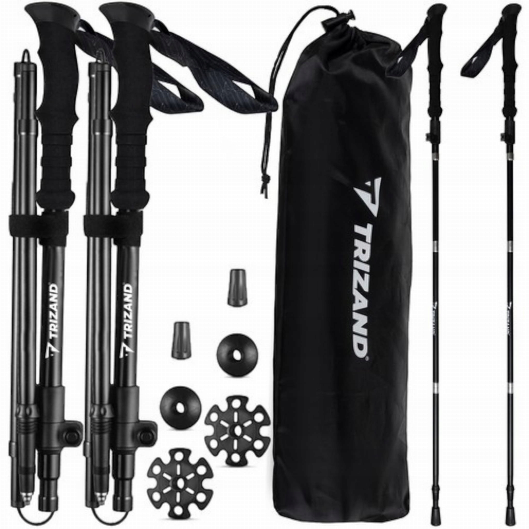 Kije trekkingowe do Nordic Walking + akcesoria 2 szt. – idealne dla każdego wędrowca