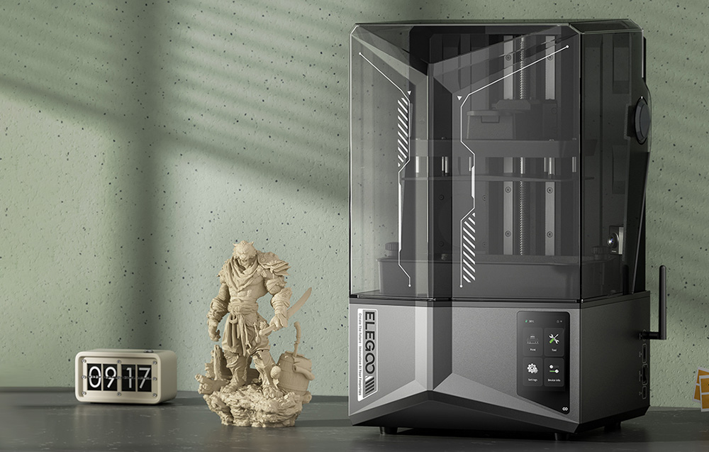 Drukarka 3D ELEGOO Saturn 4 Ultra – zaawansowana jakość i nowoczesne rozwiązania - Precyzyjny ekran 12K dla wyjątkowych detali