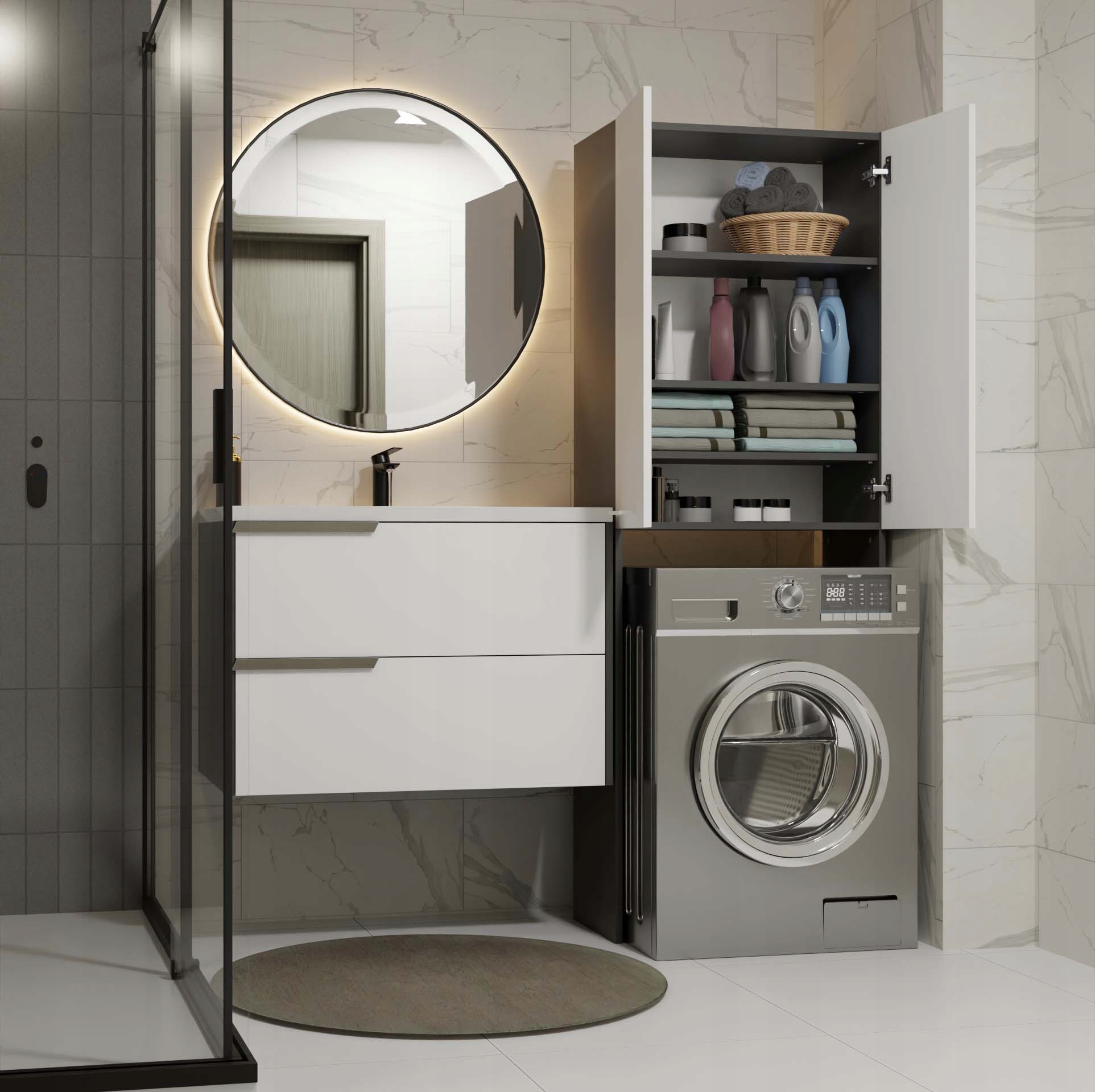 Instrukcja montażu i użytkowania szafki Pola DD ANTBIA