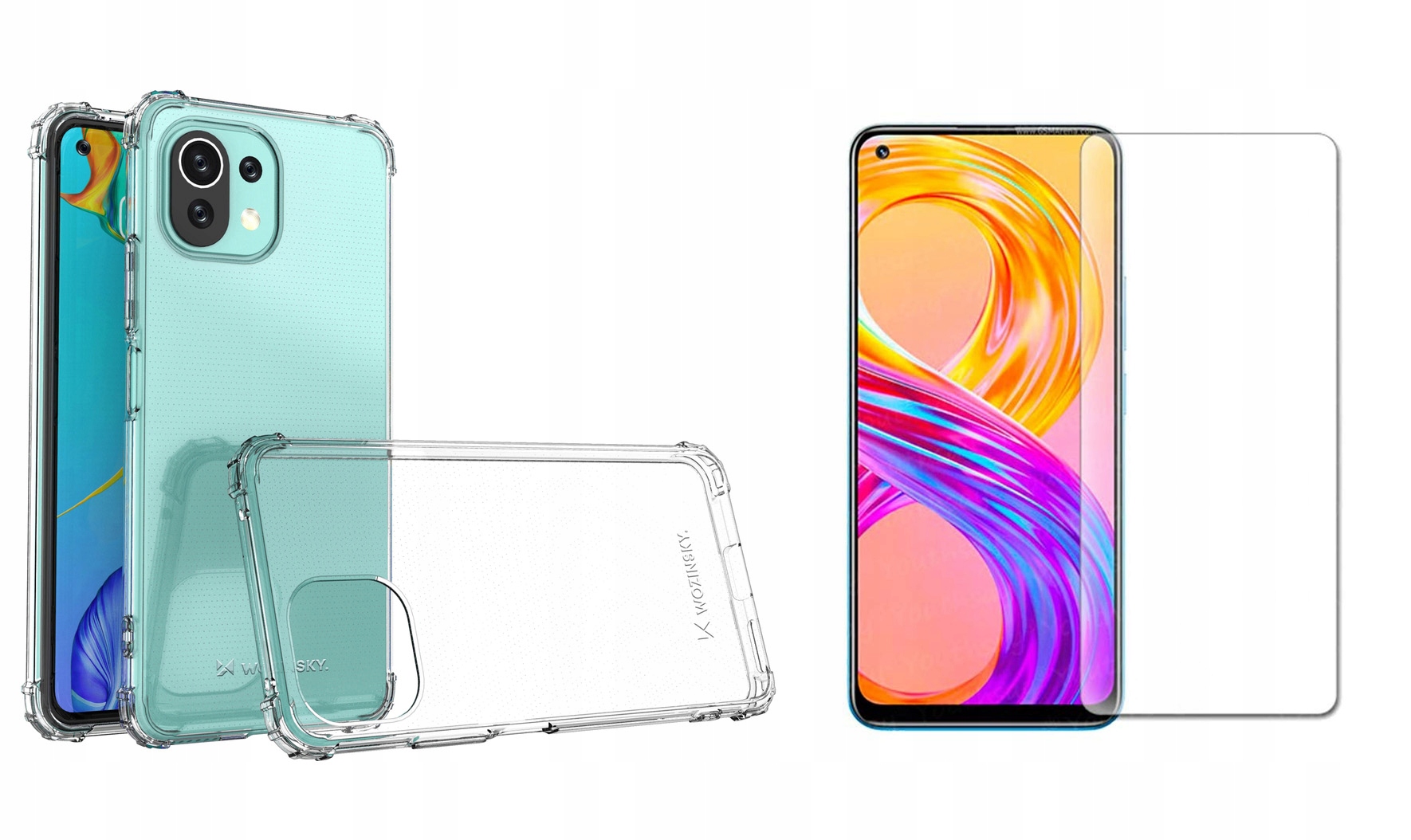 Etui A-Shock + Szkło Płaskie do Xiaomi Mi 11 Lite