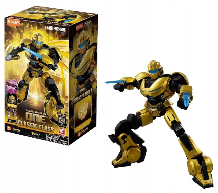 Blokees Transformers One Classic Class 15 - B-127 – Zestaw modelarski dla fanów Transformers