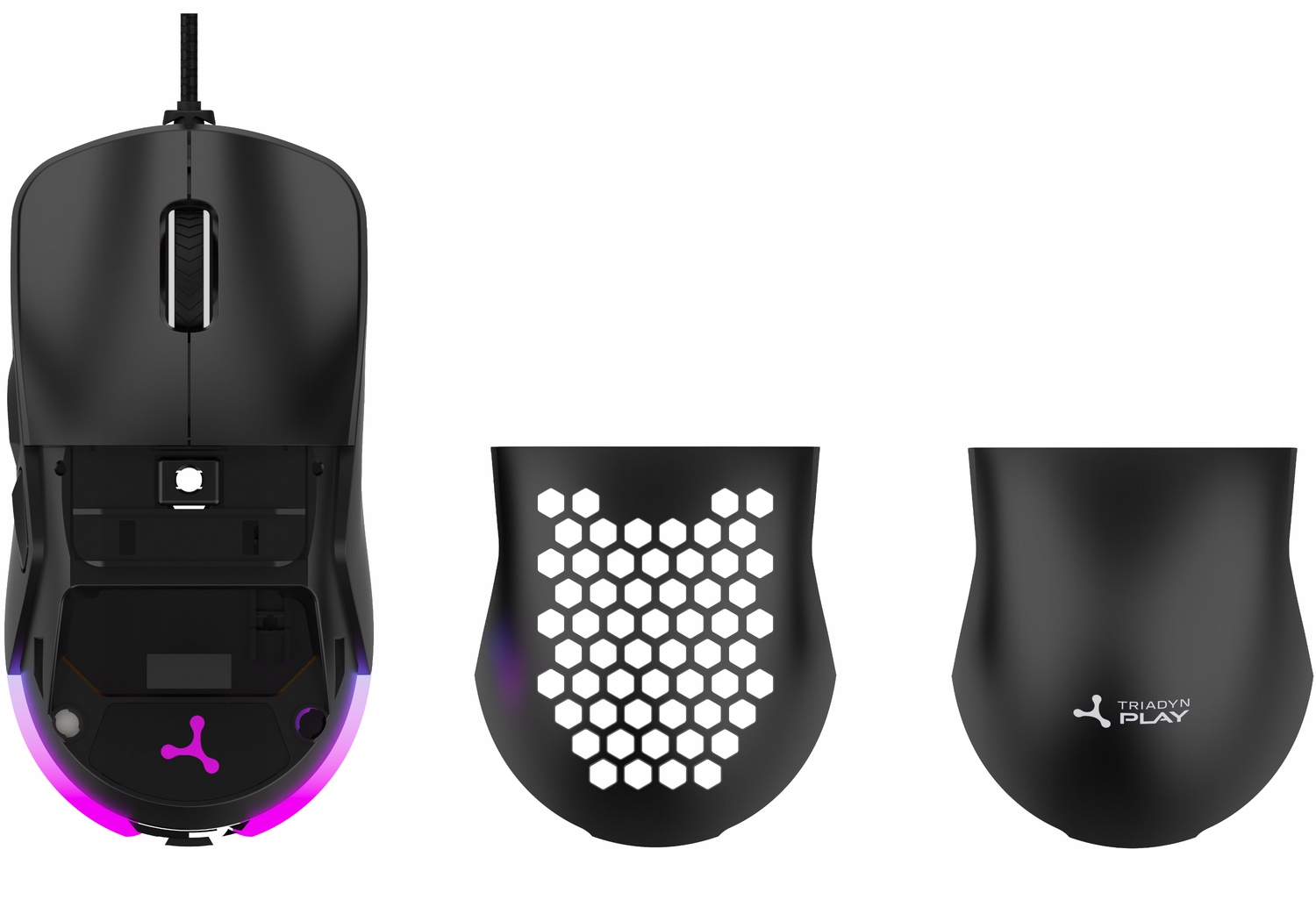 Precyzyjna mysz optyczna z rozdzielczością 12800 DPI