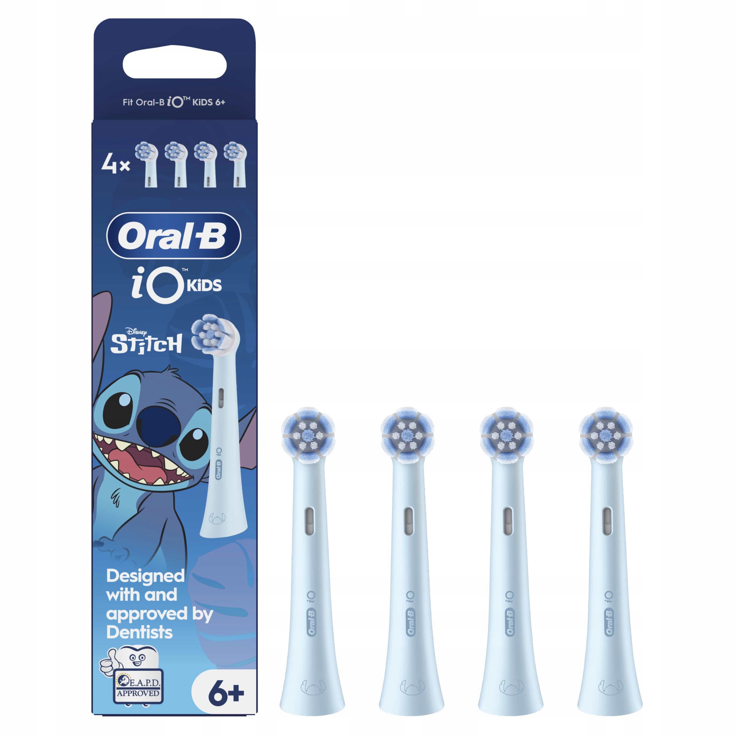 Braun IO.STITCH.4 – Końcówki dziecięce do szczoteczek Oral-B