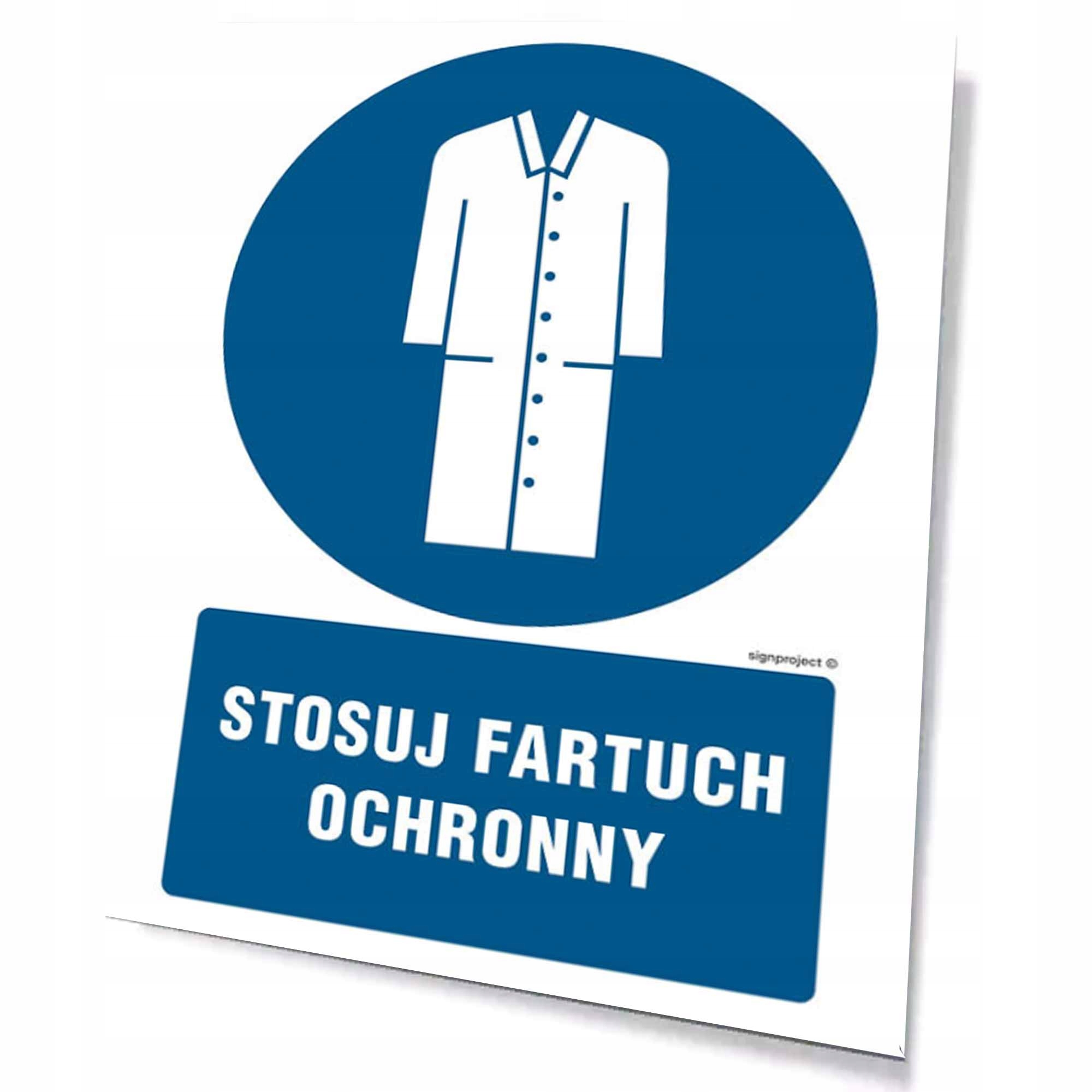 Mój dom Stosuj Fartuch Ochronny - Płyta Sztywna PVC z Przylepcami 100 x 150 cm