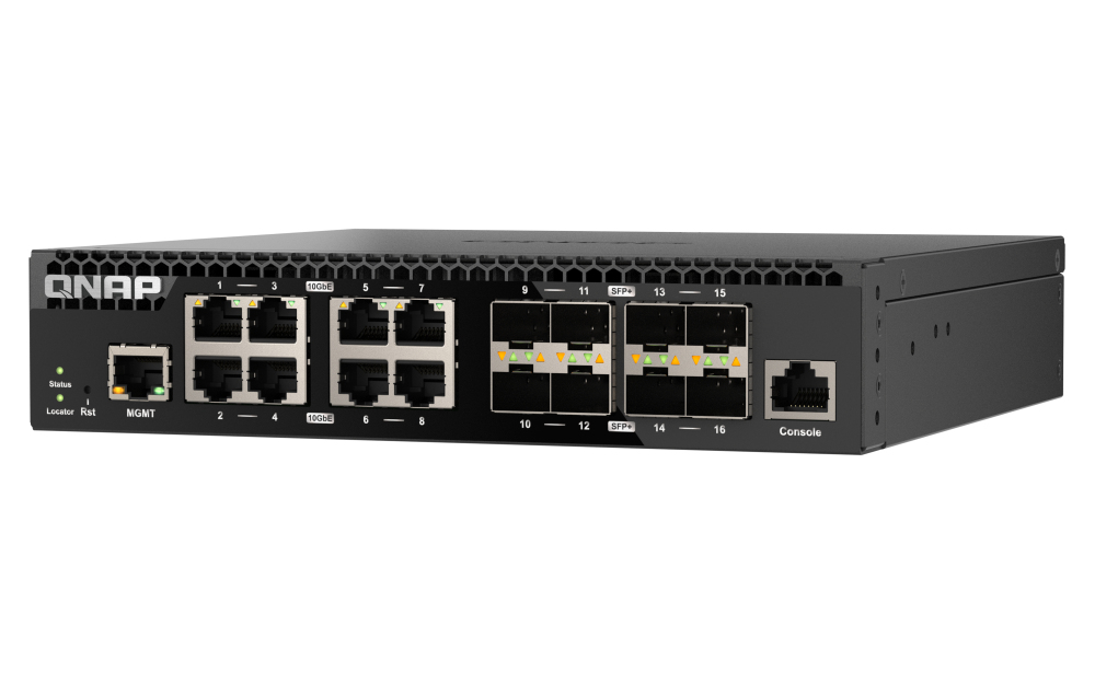 Switch Qnap QSW-M3216R-8S8T – Wydajny zarządzany przełącznik sieciowy