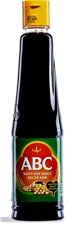 Słony sos sojowy Kecap Asin 600ml - ABC – Idealny dodatek do potraw