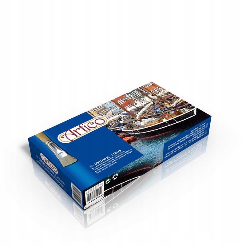 Artico - Zestaw farb akrylowych w tubkach 75 ml 6 kolorów – Twórcza przygoda dla dzieci