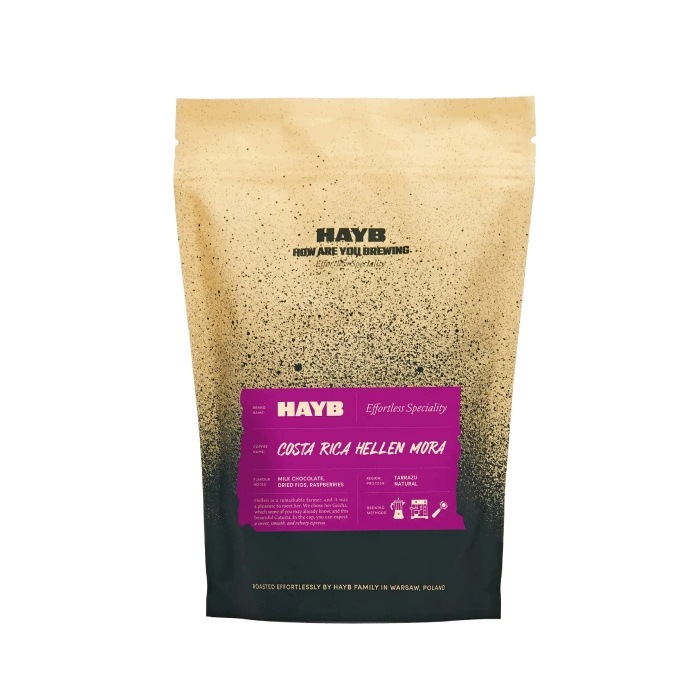 Kawa ziarnista Hayb Costa Rica Hellen Mora Espresso 250g – Wyjątkowy smak z Kostaryki