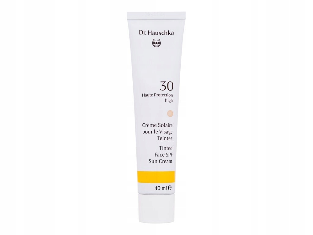 DR. HAUSCHKA Haute Protection Hight tonujący krem do opalania do twarzy SPF30 40ml – Ochrona i pielęgnacja w jednym