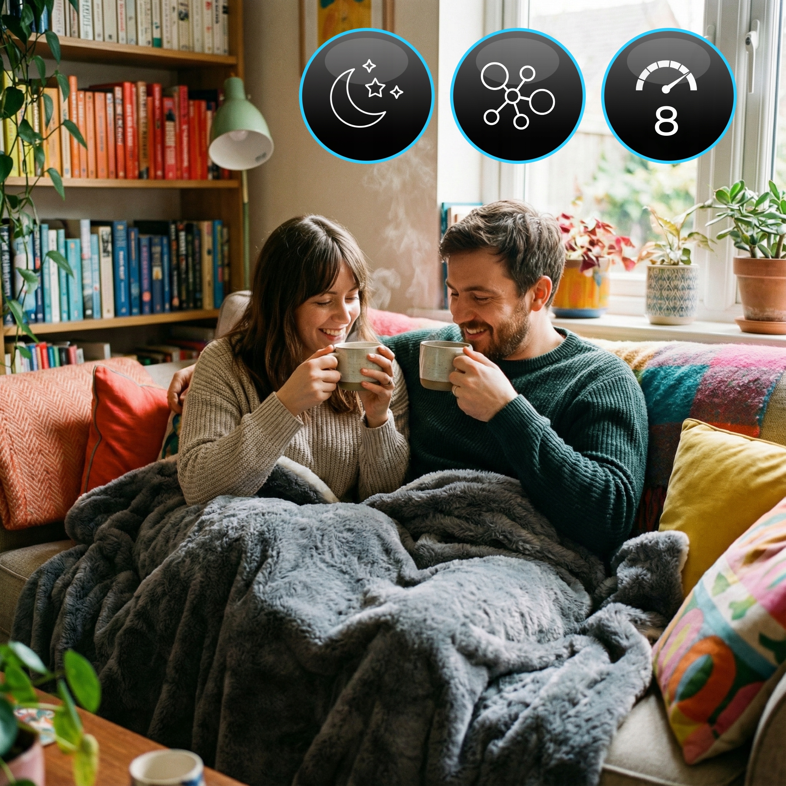 Dwustronny materiał premium – luksus i wygoda