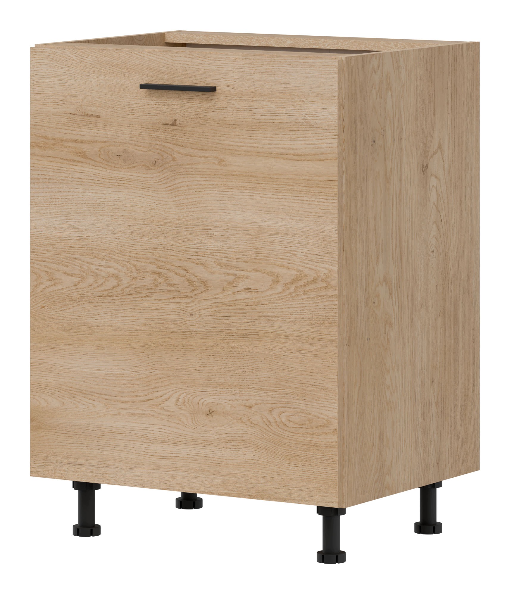 Szafka dolna 60 cm L/P stojąca kuchenna modułowa PATI PK16/PF36 Dąb Cremona – Idealne rozwiązanie do Twojej kuchni