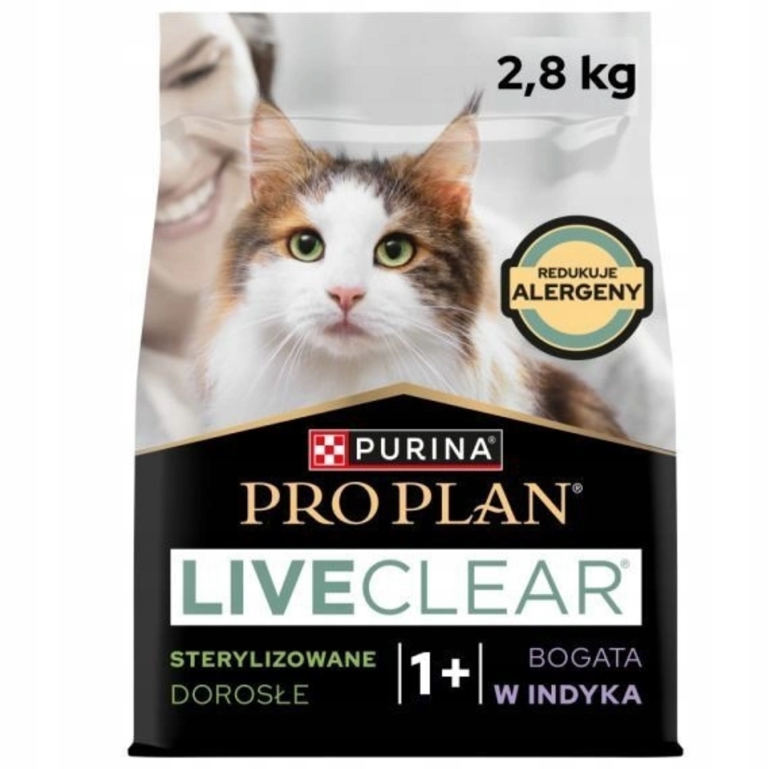 PURINA PRO PLAN LIVECLEAR STERILISED ADULT – Doskonała karma dla kotów dorosłych