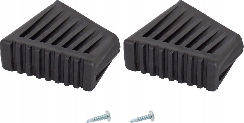 Krause Stopki 2szt. 50 x 20mm – Stabilność i bezpieczeństwo dla Twojej drabiny
