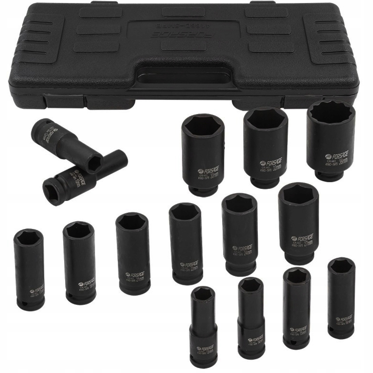 Zestaw nasadek udarowych głębokich 1/2