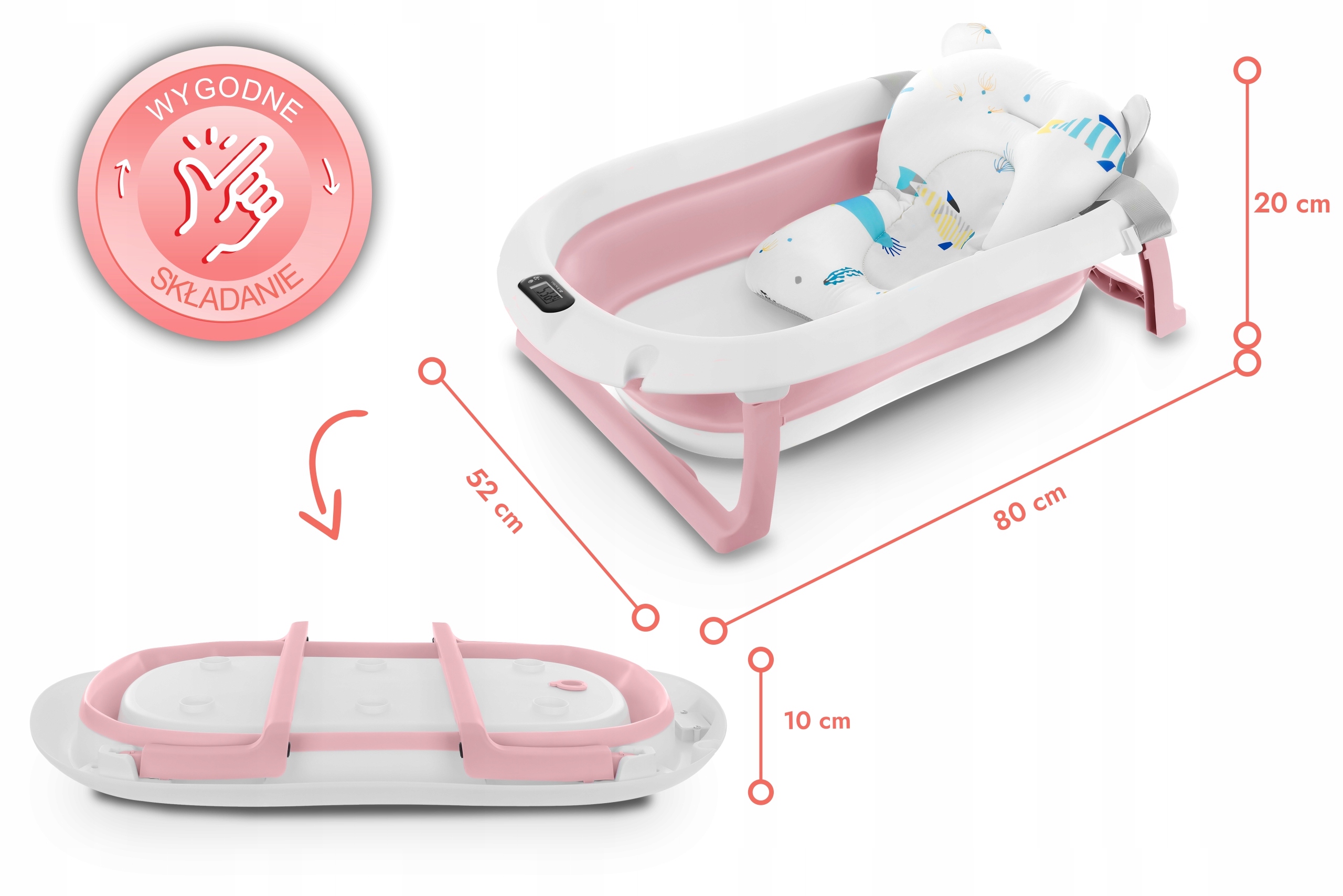 Składana konstrukcja – Idealna do małych mieszkań i podróży