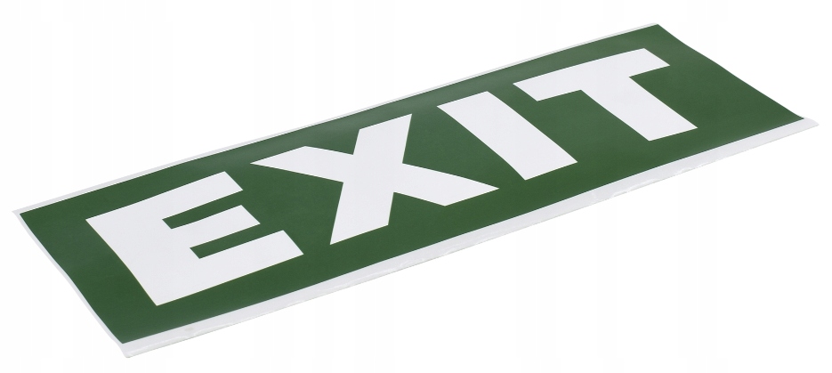 Piktogram do opraw awaryjnych GALER EXIT C90-GLR-PKT-EXT – Bezpieczna ewakuacja w Twoim budynku