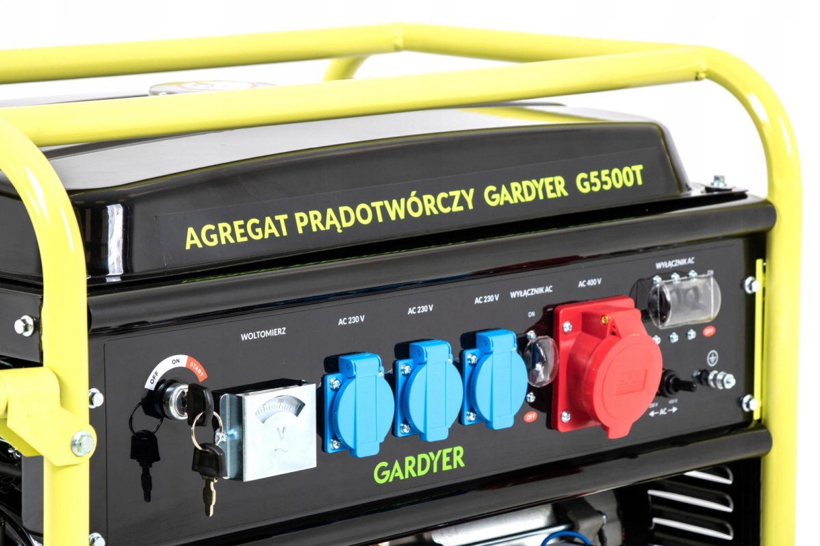 Wszechstronność zastosowania agregatu GARDYER G5500T