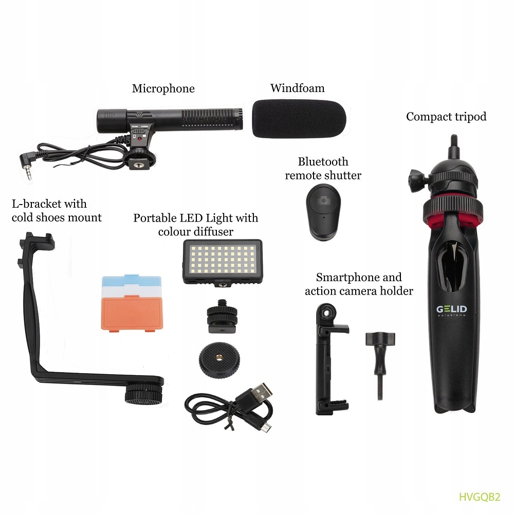 Ładowalna lampka LED z wymiennymi filtrami