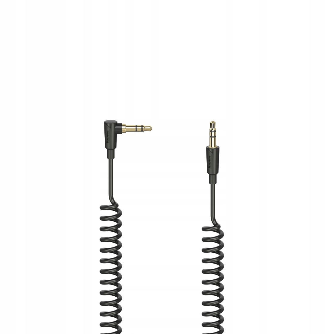 Elastyczny kabel spiralny z wtykiem kątowym 90°