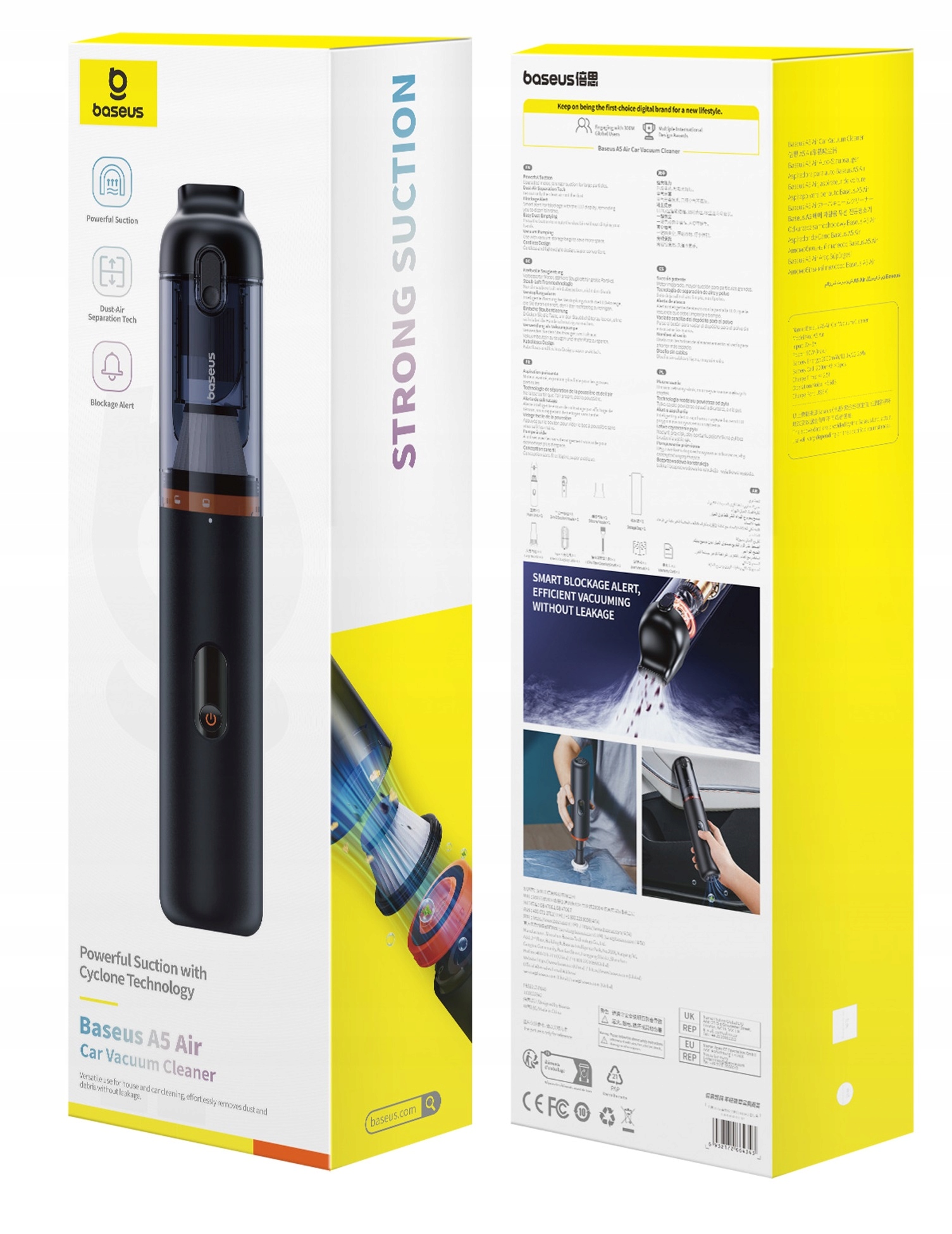 Łatwe opróżnianie pojemnika na kurz – Bez brudzenia rąk