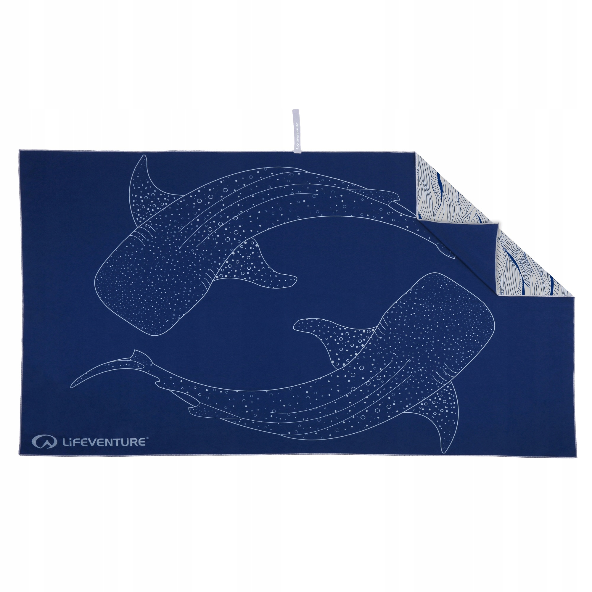 Ręcznik Recycled SoftFibre Trek Towel, Whale Shark – Ekologiczny wybór dla aktywnych