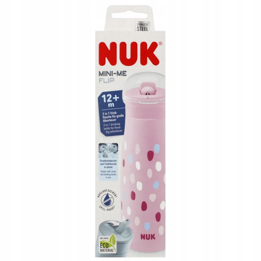 NUK KUBEK 450ML MINI-ME 12M FIOLET – Idealny wybór dla Twojego maluszka