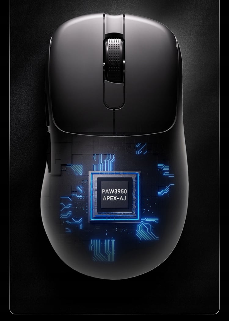 Ajazz Mysz bezprzewodowa AJ179 APEX -3 Model-Blue-3950-8K Charging