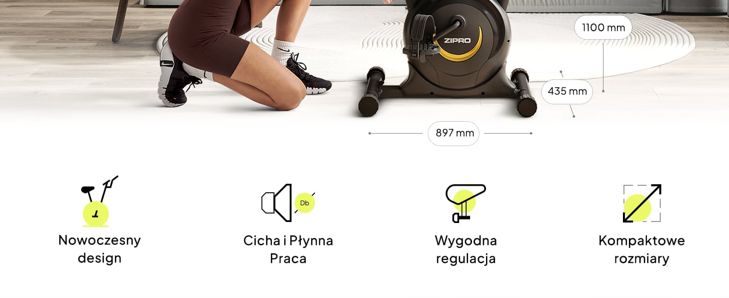 Rower ZIPRO One S Gold