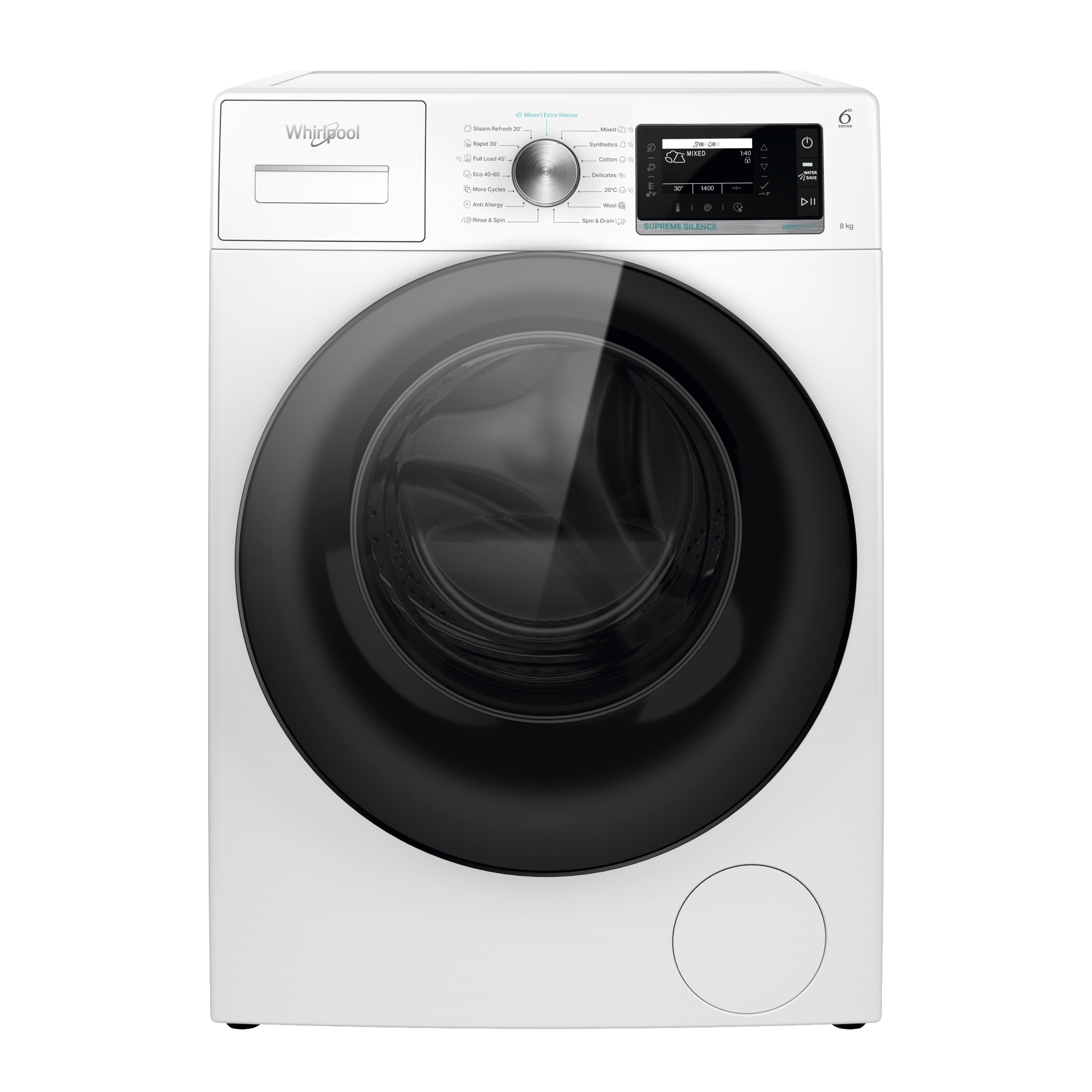Pralka wolnostojąca Whirlpool W7X 89 SILENCE EE – Cicha i efektywna