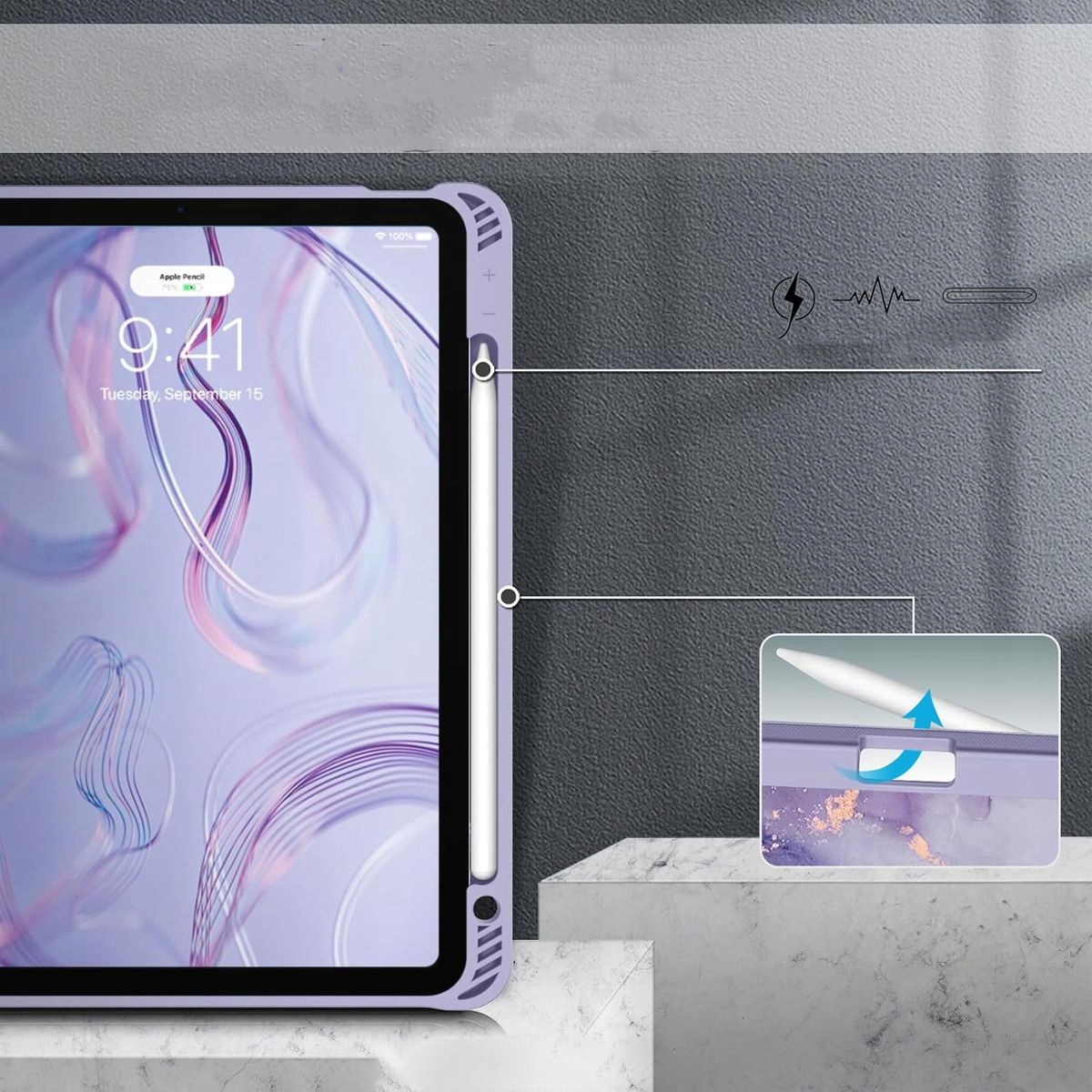 Innowacyjne wzornictwo z uchwytem na Apple Pencil