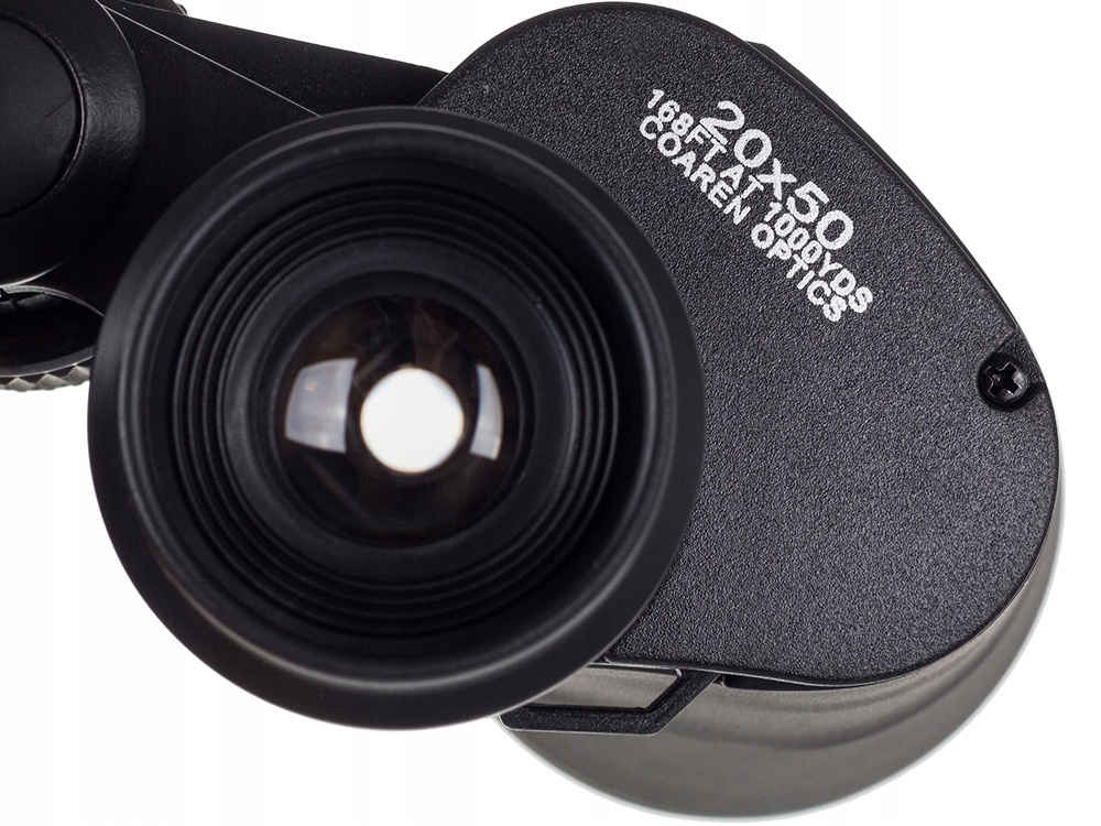 Doskonałe powiększenie 20x i średnica obiektywu 50 mm