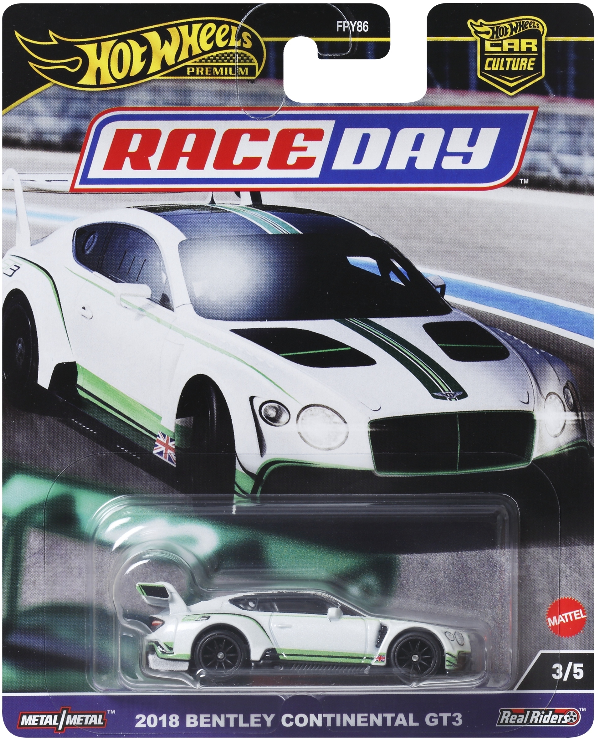 Wymiary i waga modelu Bentley Continental GT3