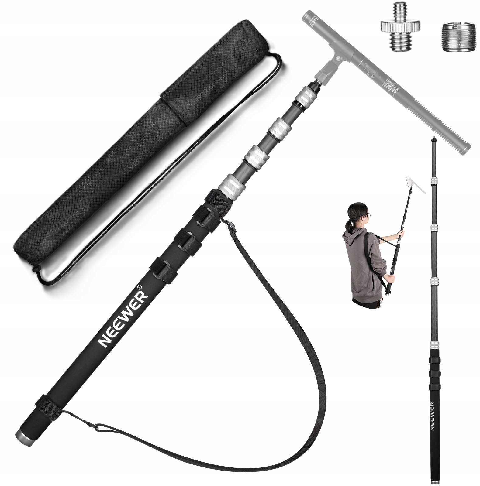 Statyw Uchwyt Stojak Wysięgnik na Mikrofon do Mikrofonu 300cm MS-300C – Profesjonalne wsparcie dla Twojego dźwięku