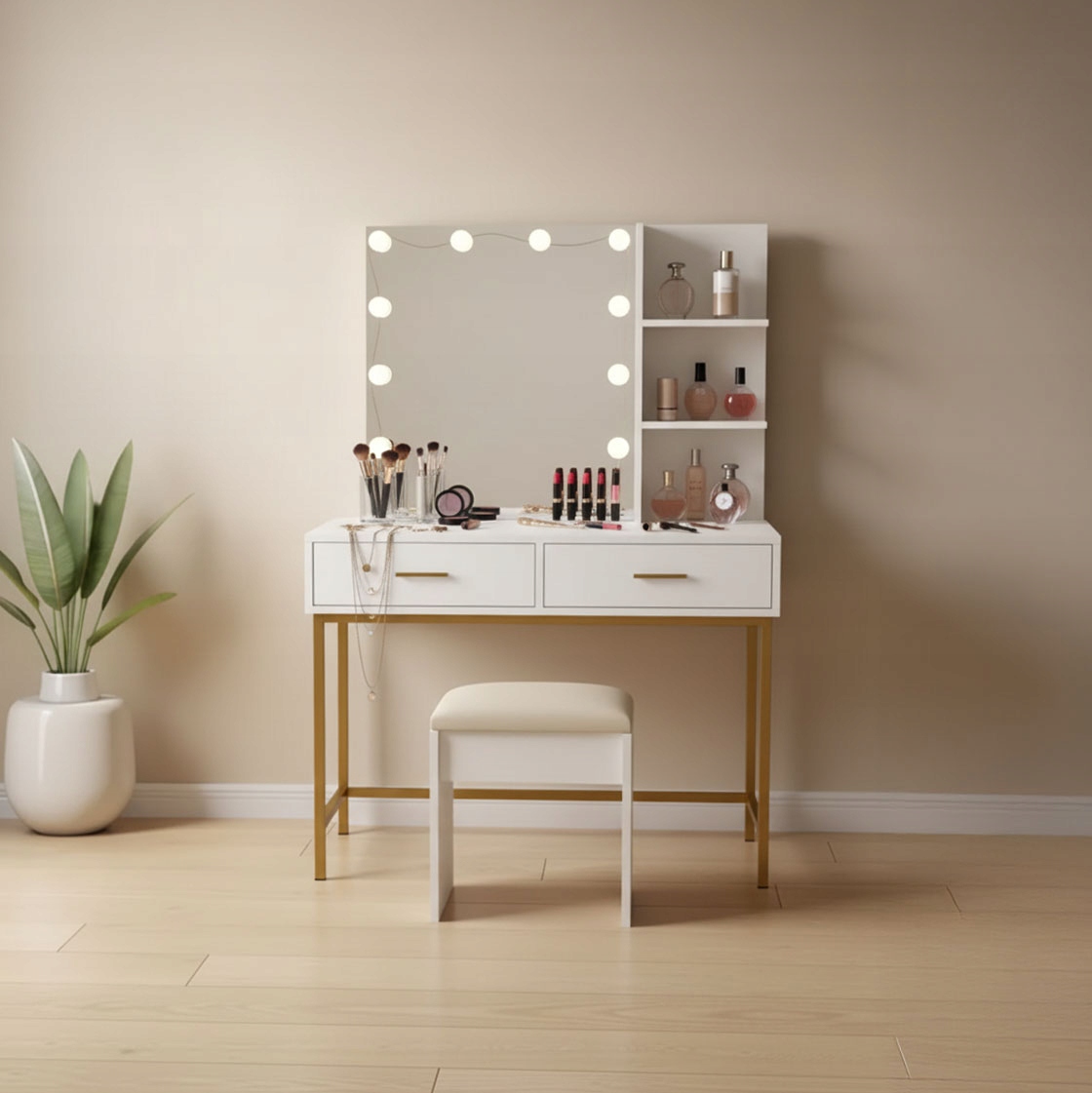 Funkcjonalne szuflady i półki – Organizacja kosmetyków na wyciągnięcie ręki