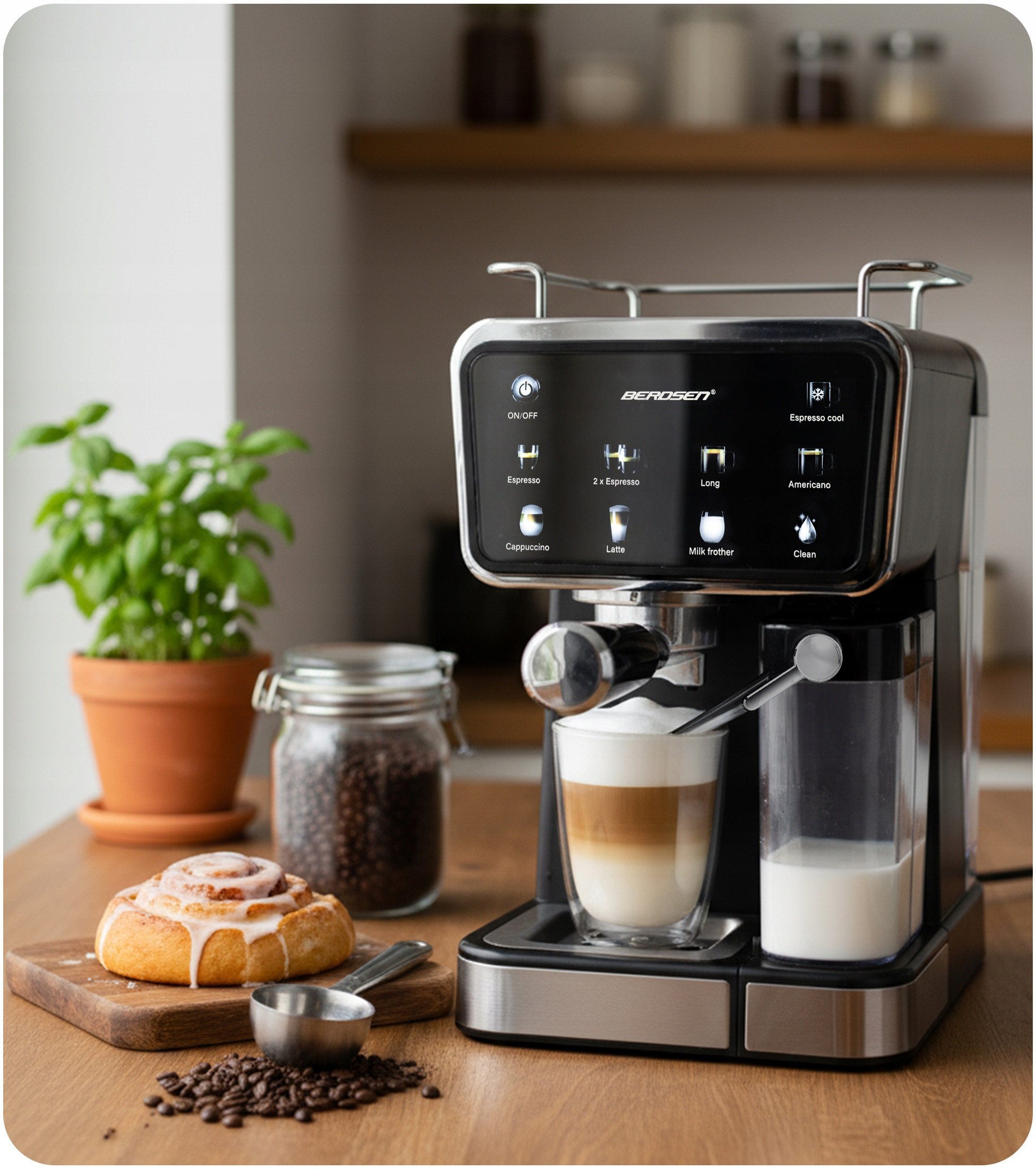 Wydajność 20 bar – Doskonałe espresso z bogatym aromatem