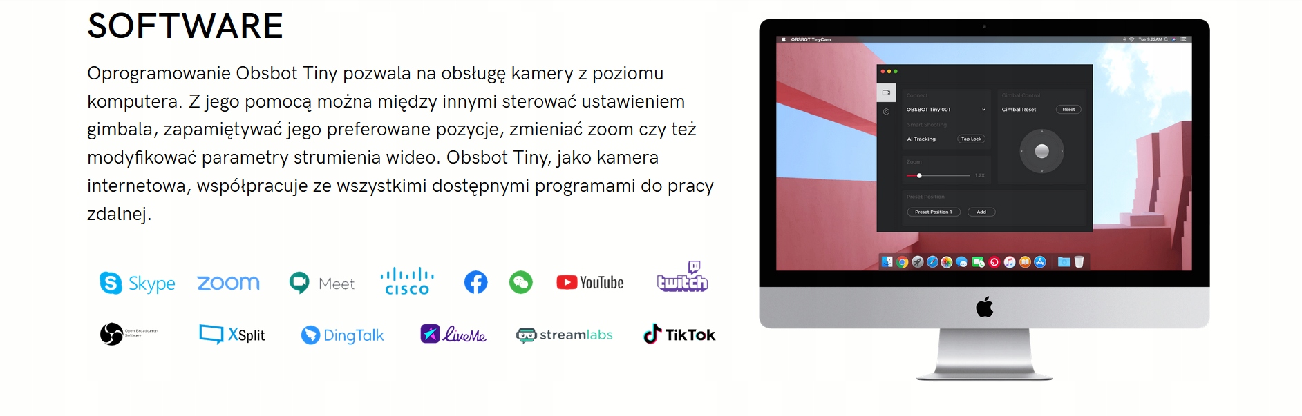 Zastosowania kamery Obsbot Tiny – Idealna do e-konferencji i szkoleń