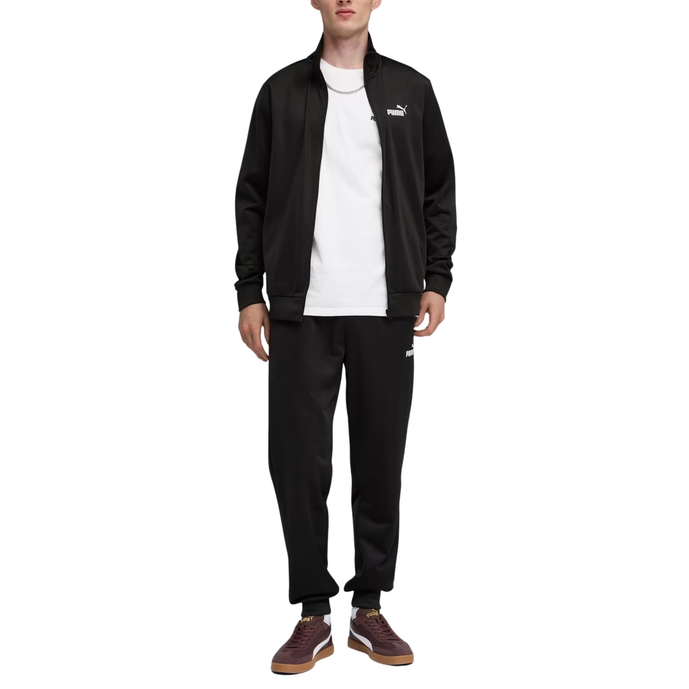 Dres męski Puma Ess No.1 Logo Poly czarny 692630 01 – Idealny wybór dla aktywnych mężczyzn