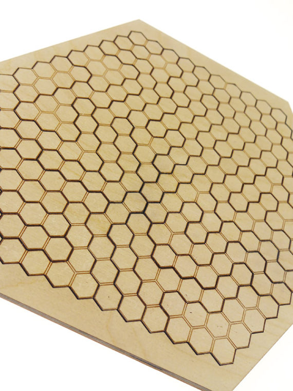 Puzzle drewniane Plaster Miodu – Edukacyjna zabawa dla najmłodszych