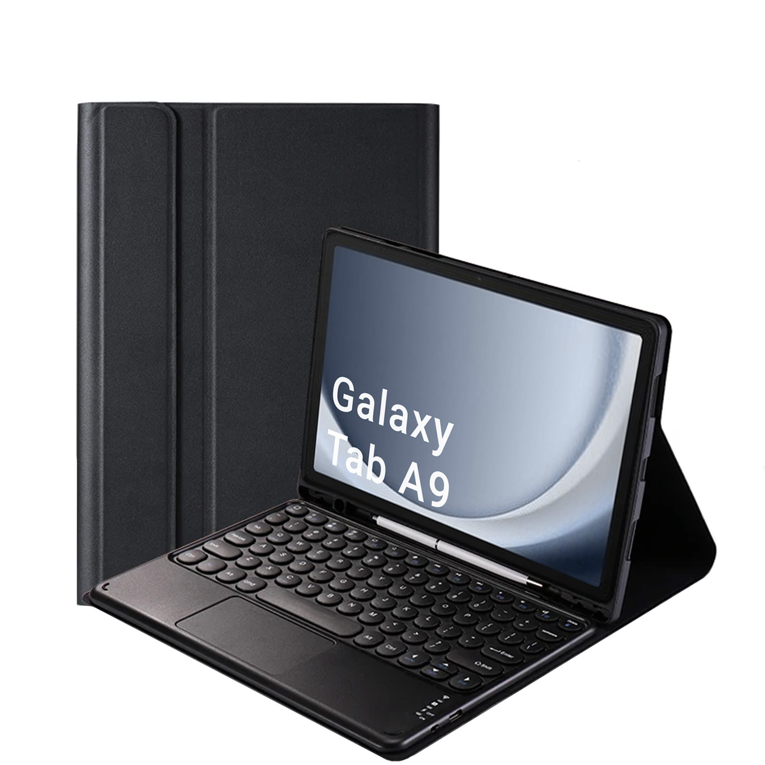Etui z klawiaturą Bluetooth touchpad do Samsung Galaxy Tab A9 8.7 X110/X115 – Idealne połączenie stylu i funkcjonalności
