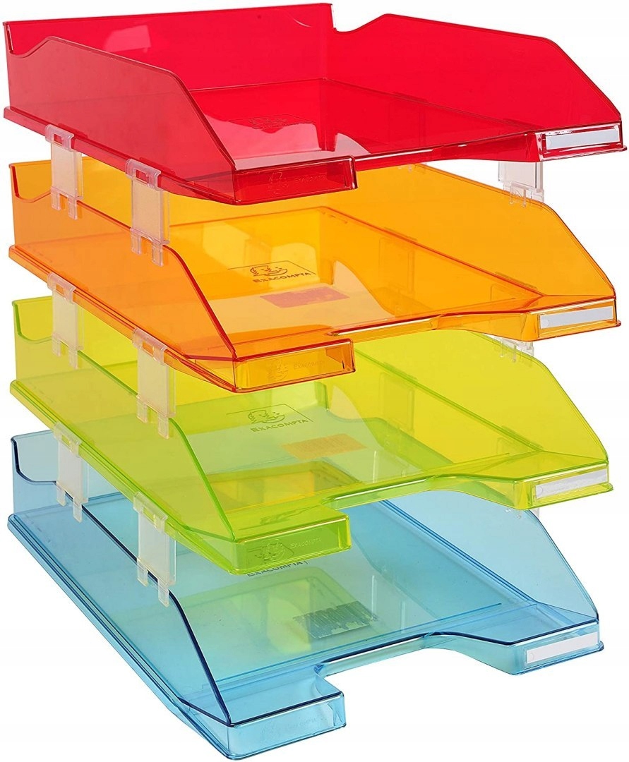 Kuweta na dokumenty Exacompta 113299SETD – Wielokolorowy organizer A4